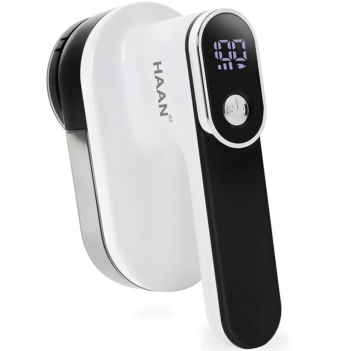 한경희생활과학 휴대용 충전식 세탁소 전문 보풀제거기 + 추가날, HAAN-FS3000, 화이트 + 블랙