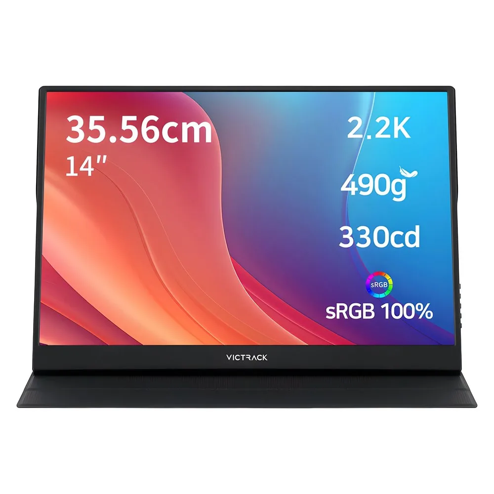 빅트랙 2.1K 휴대용 모니터 35.56cm 140PM02Q