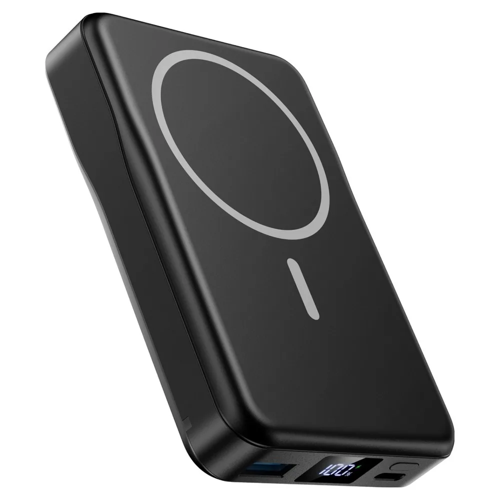 YINTO 맥세이프 보조배터리 10000mAh C타입 W18 블랙