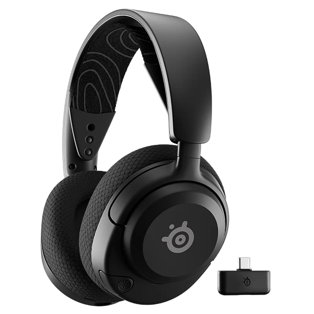 스틸시리즈 Arctis Nova 5 무선 게이밍 헤드셋 블랙