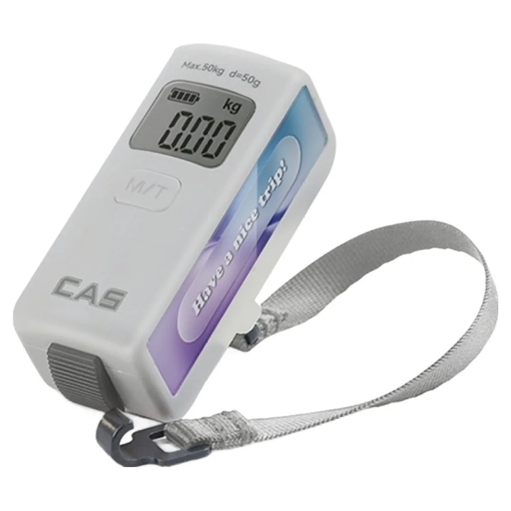카스 자가충전 휴대용 저울 PHS-900 그레이